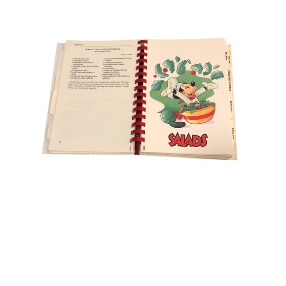 Cooking With Mickey Around Our World Spiral-Bound Cookbook Disney World Disneyla - Picture 6 of 12